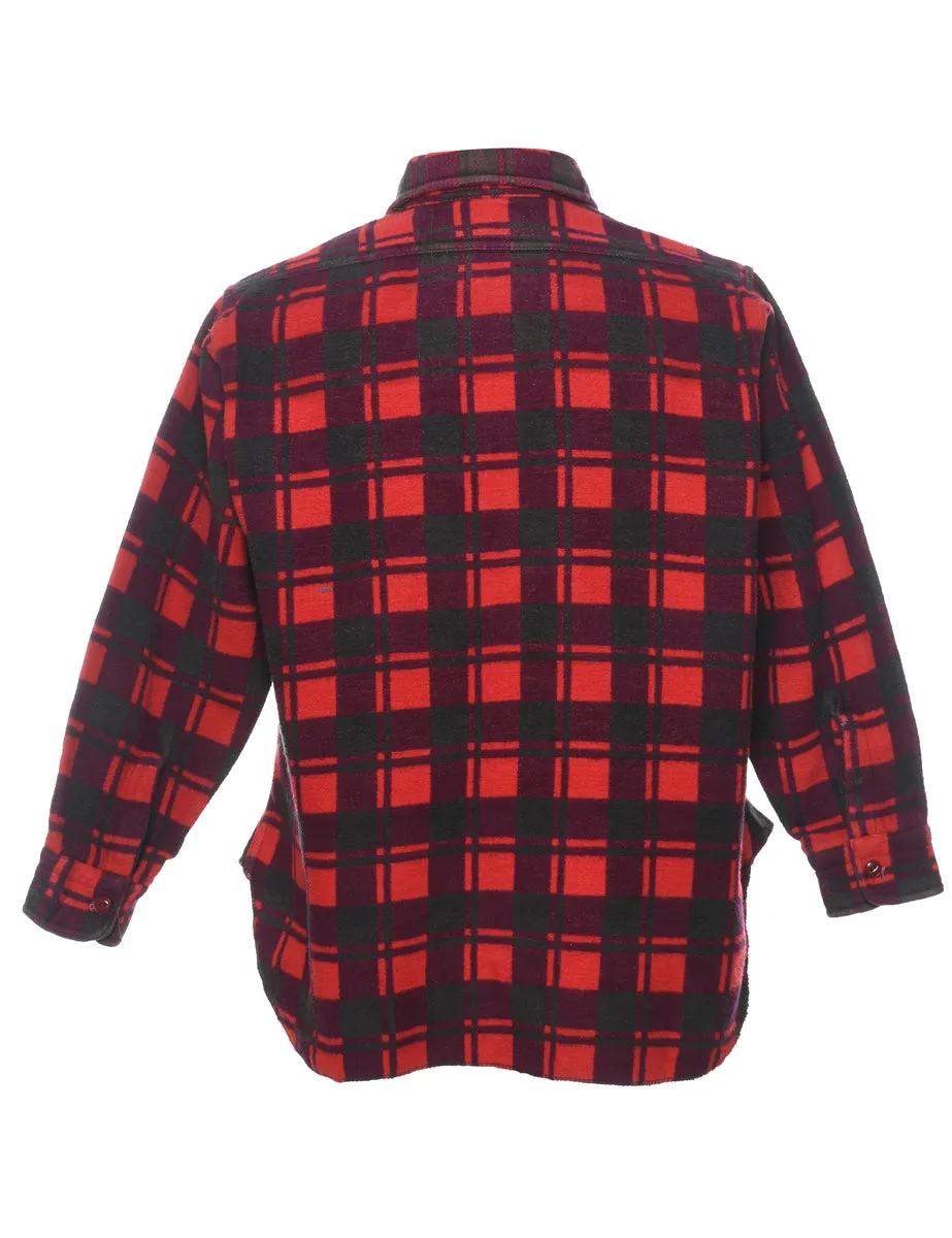 Vintage Multi-Colour Plaid Shirt - L