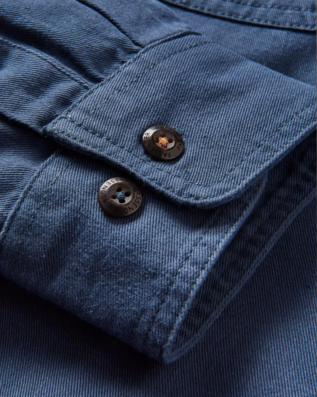 Vision Organic Cotton Shirt - Dark Denim