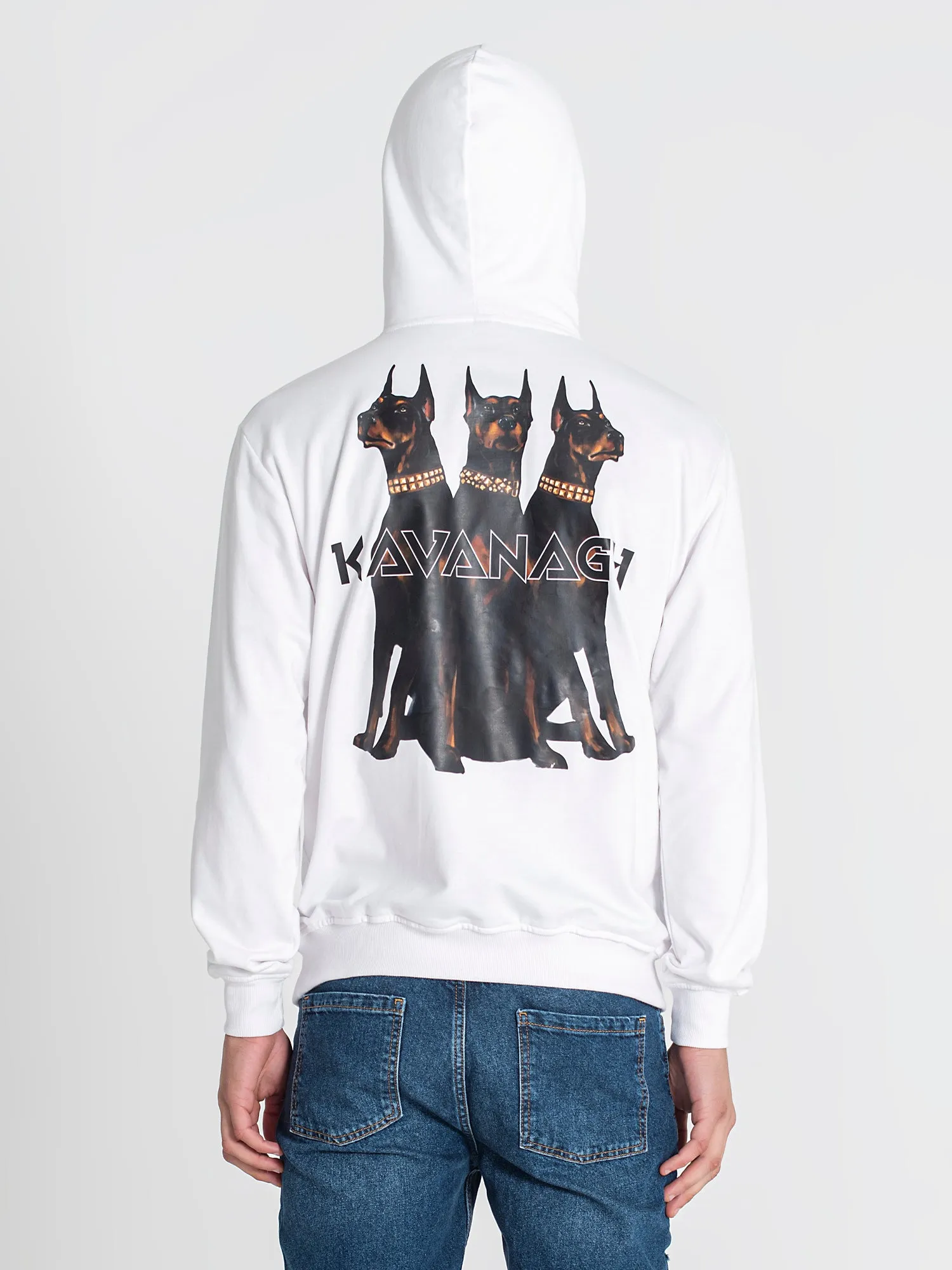 White Anger Hoodie