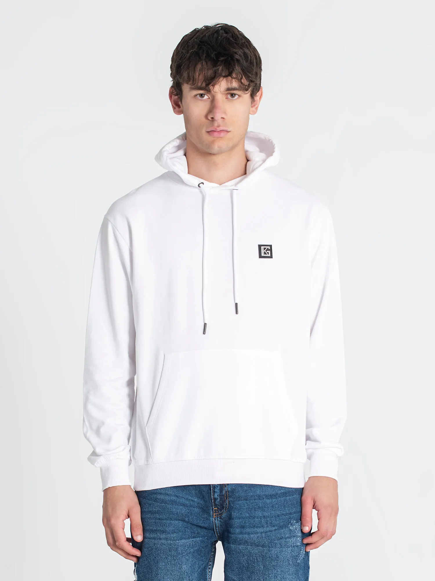 White Anger Hoodie