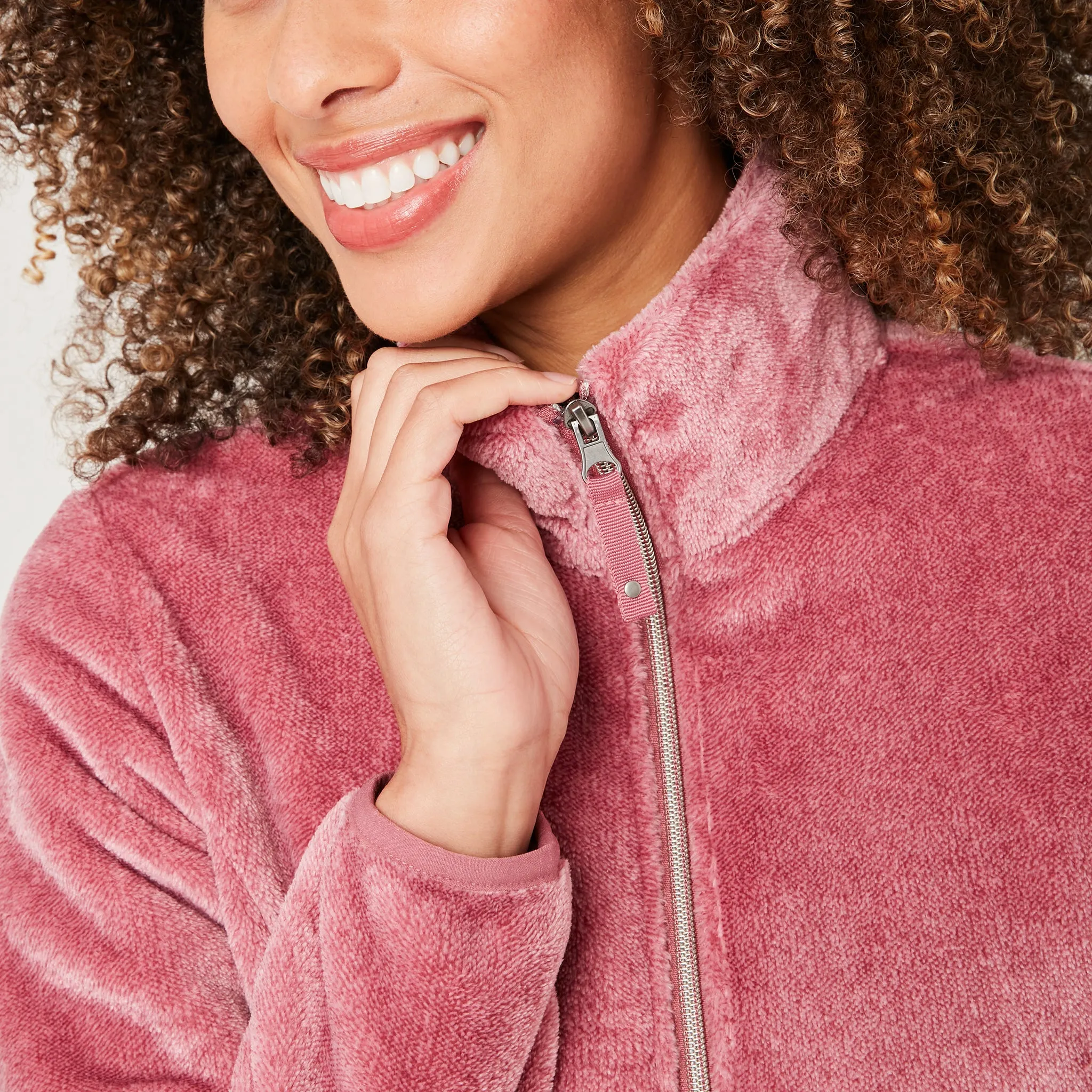 Women's Outbound Heather Butter Pile® Fleece Jacket