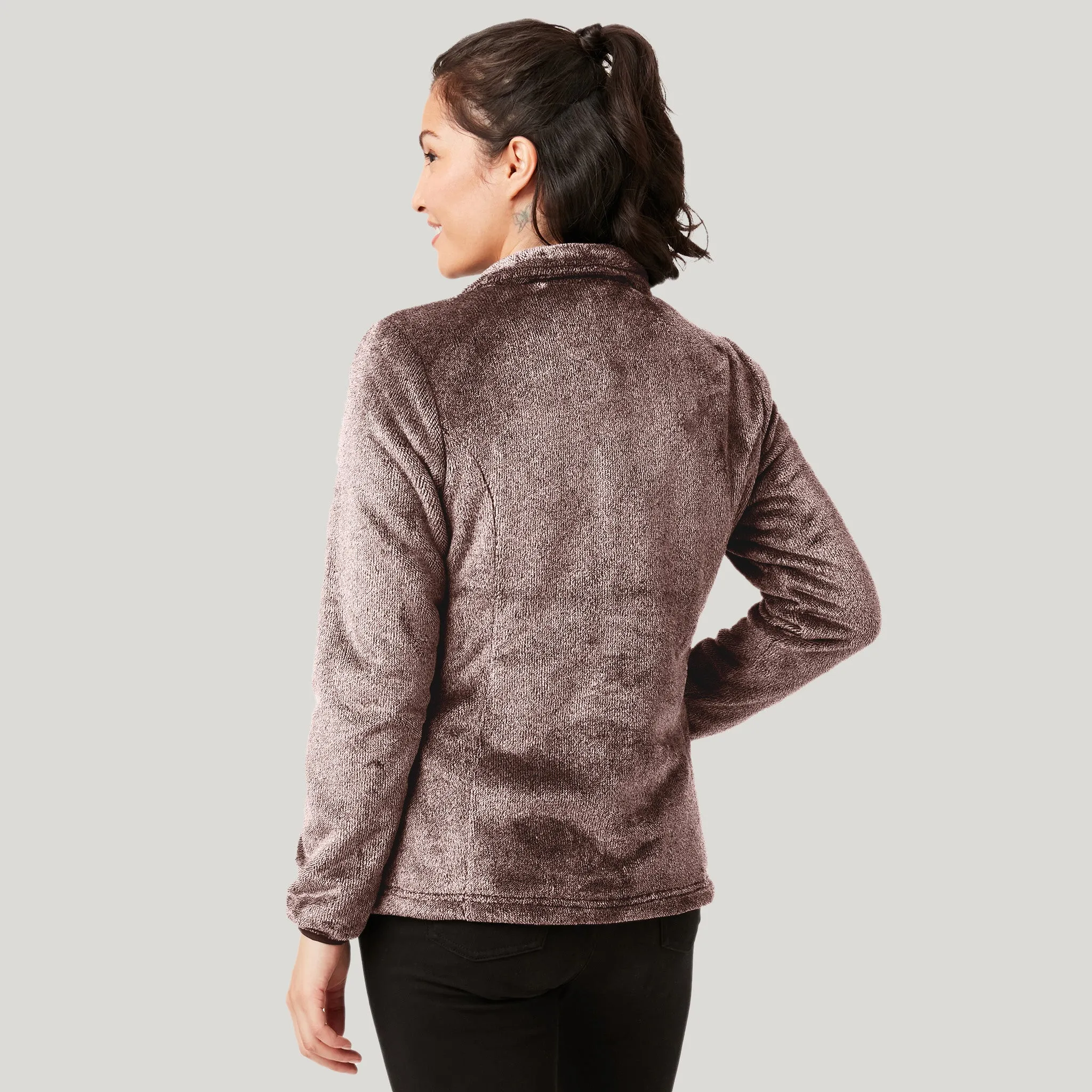 Women's Outbound Heather Butter Pile® Fleece Jacket